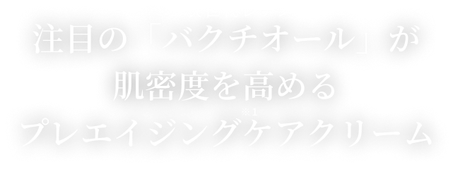 角質層のすみずみまで浸透※1心も肌も満たすプレエイジングケア※2